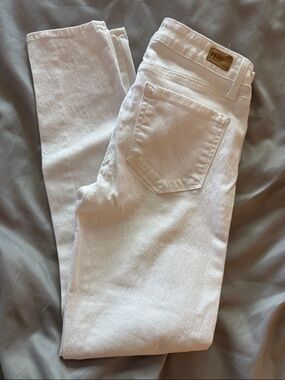 PAIGE White Women's Skinny Jeans - Clean White Denim